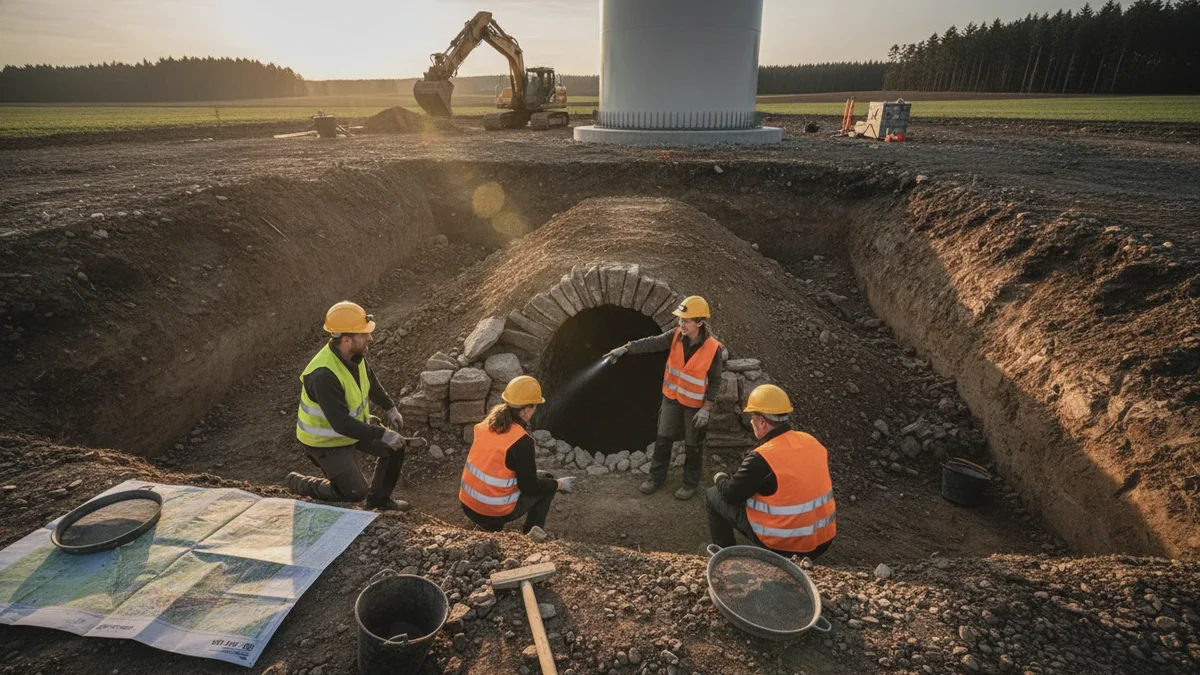 Mystisk middelaldertunel oppdaget under forhistorisk gravplass i Tyskland