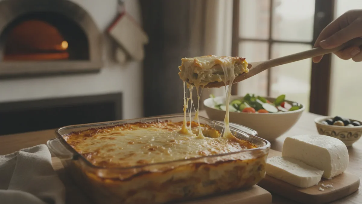 Denne osten har halvt så mange kalorier som mozzarella. Ideell til lette ovnsretter