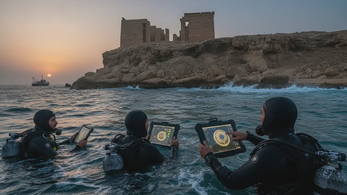 Alexandria 2025: Det sunkne funnet skjuler historiens største gåte