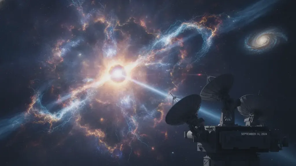 Astronomer fulgte for første gang en magnetars fødsel i sanntid