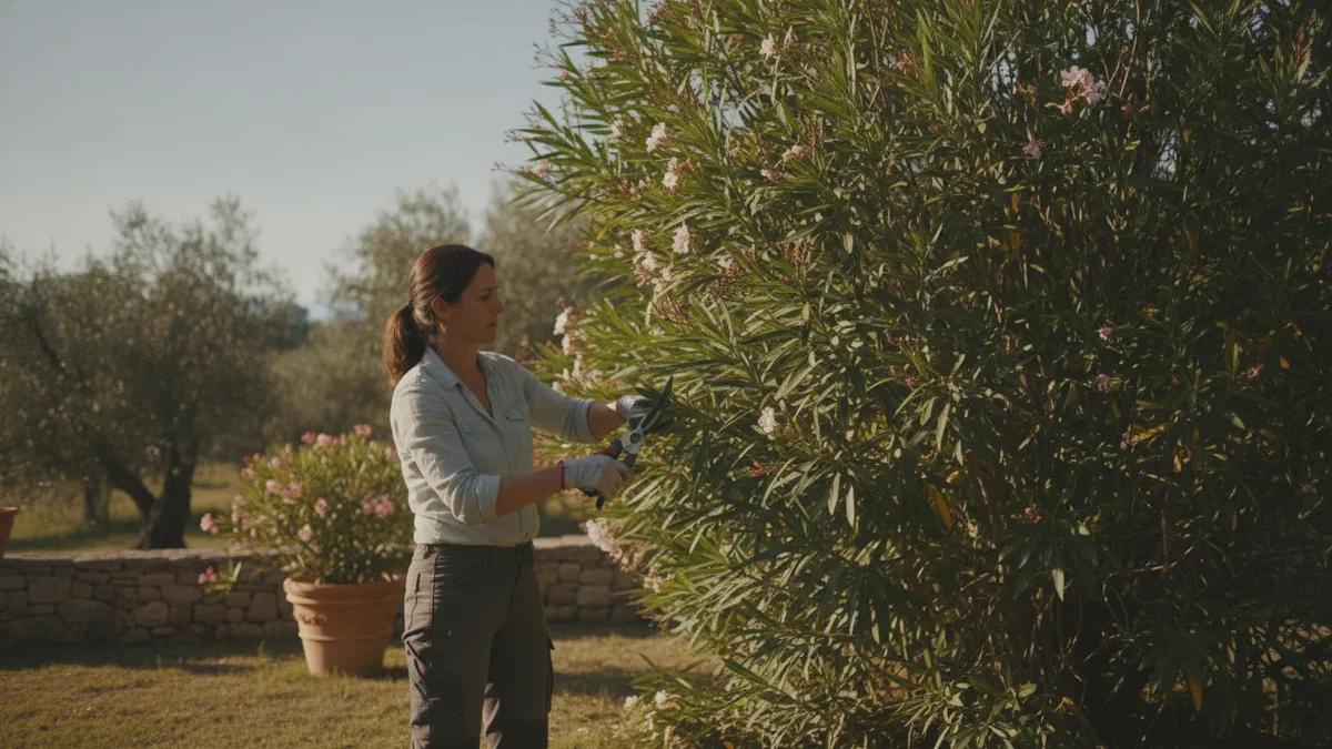 Når bør du vårbeskjære oleanderen for maksimal blomstring