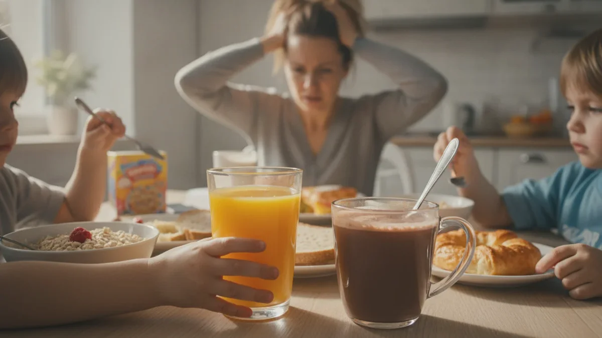 Sukkerfelle til frokost. Kostholdsekspert advarer mot barns favoritdrikker