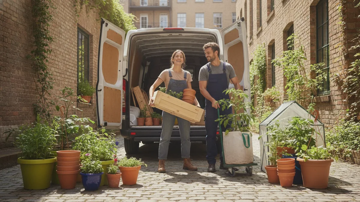 Hvordan flytter du hele hagen ved flytting? Smart metode i 5 trinn