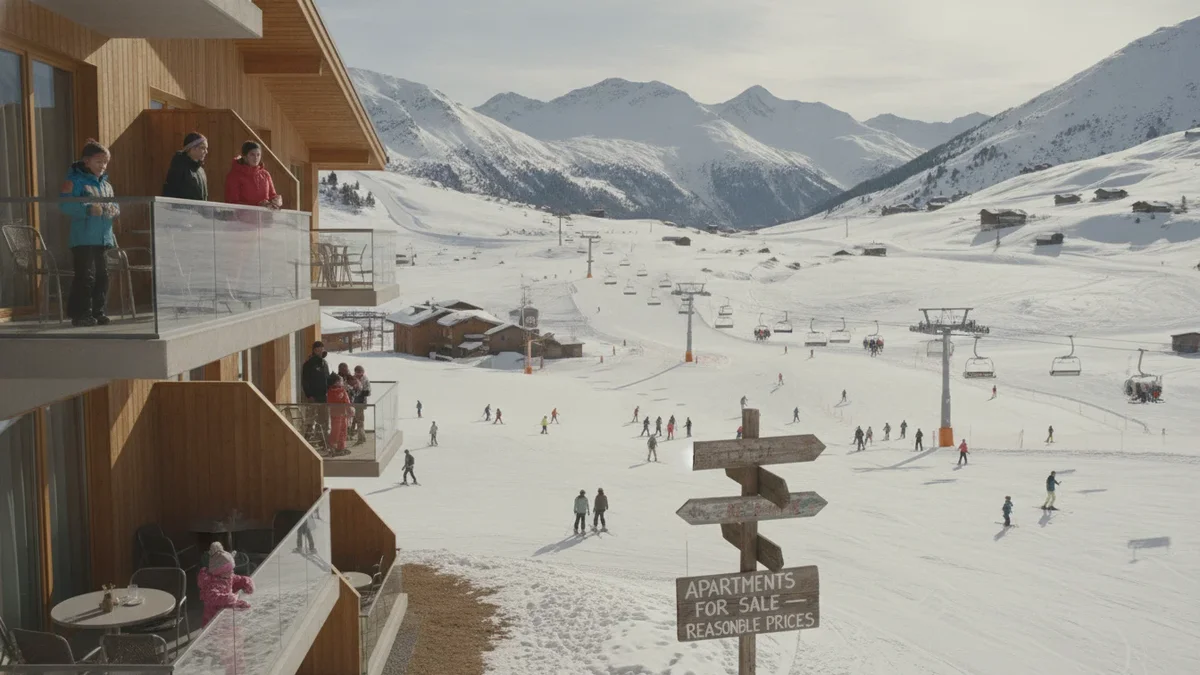 Dette alpine skistedet frister med boliger til overkommelige priser