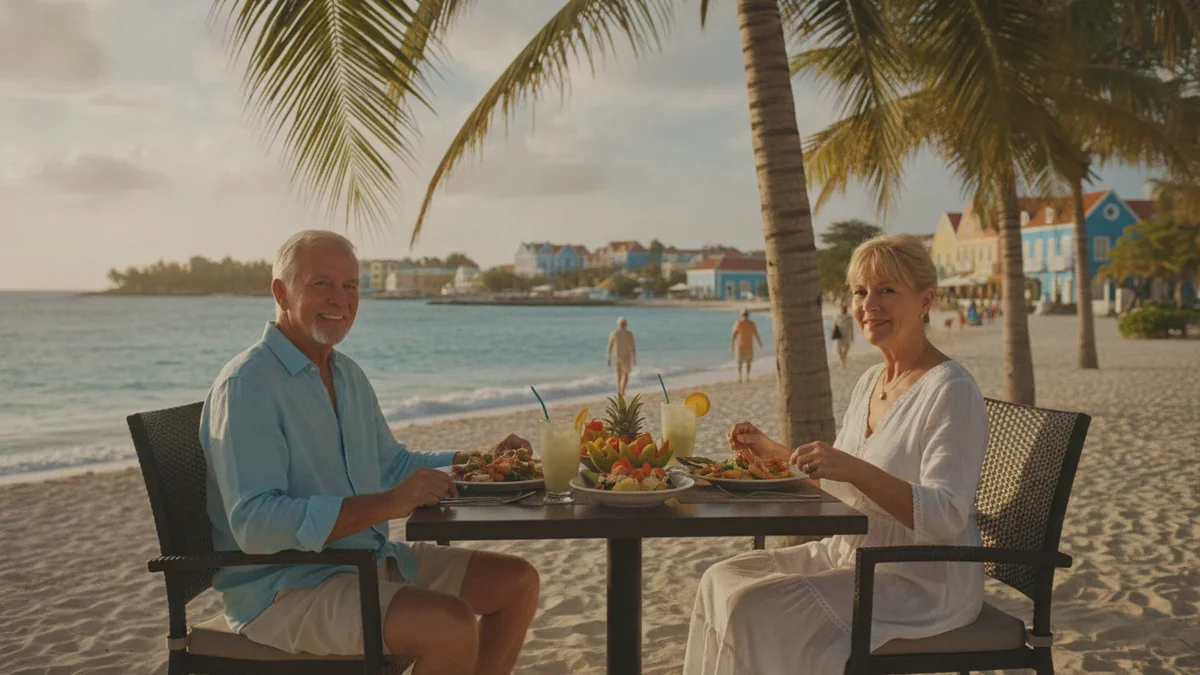 28 grader hver dag på en vanlig pensjon: Slik lever seniorer overraskende billig på Curaçao