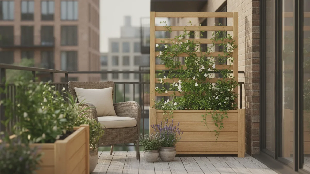 Lidl lanserer trekasse med espalier: kompakt løsning for privatliv i små hager